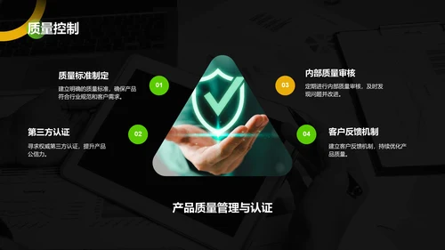 绿色商务风IT互联网商业计划书PPT模板
