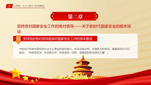 总体国家安全观学习纲要ppt党建