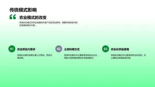 绿色农业之路