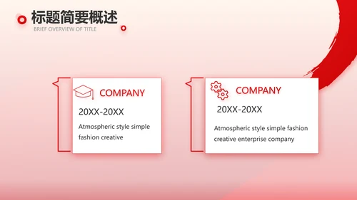 红色医疗耳科工作汇报动态PPT模板