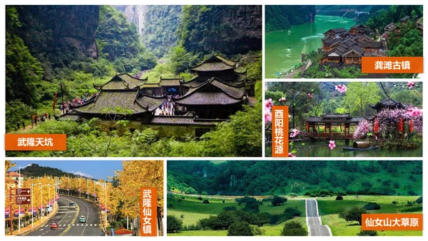 重庆印象通用PPT模板