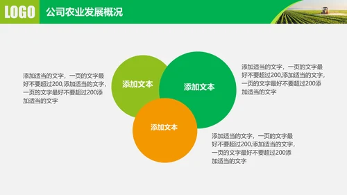 水果蔬菜农业招商农产品宣传通用PPT模板