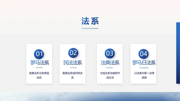 蓝色中国风法法律治讲座PPT动态模板