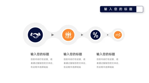橙色动态企业文化培训PPT模板