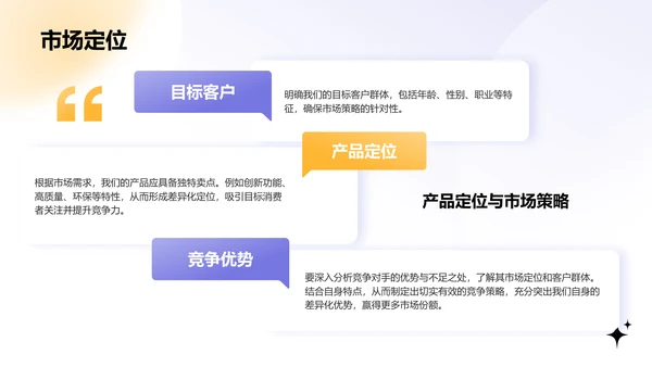 紫色渐变风创新创业计划书PPT模板
