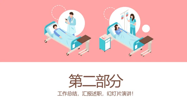医疗患者康复护理工作总结汇报动态PPT模板