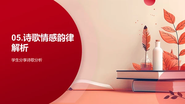 理解诗歌韵律与情感PPT模板