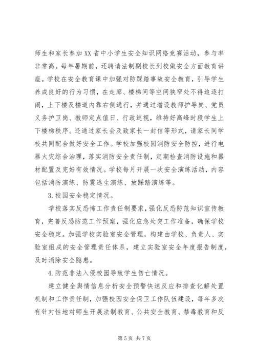 学校秋季开学专项督导自查报告.docx