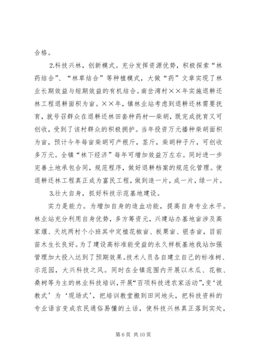 乡镇林业站工作总结_1.docx