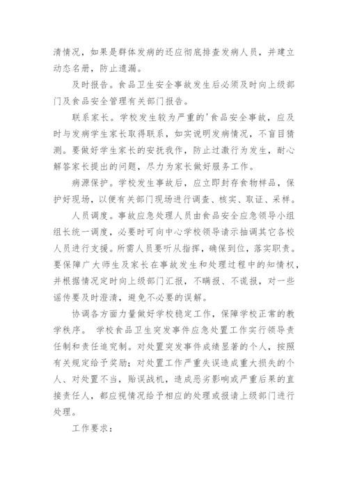 食堂食品安全应急预案.docx