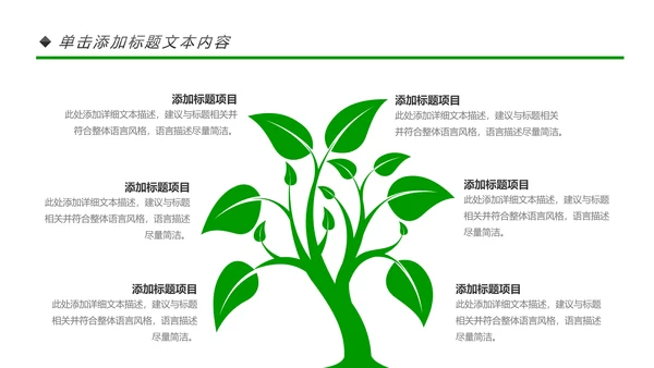 绿色环保世界湿地森林日动态PPT模板