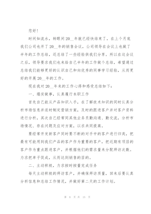 销售个人工作述职报告范文.docx