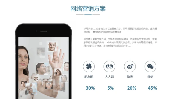 现代城市商业设计通用PPT模板
