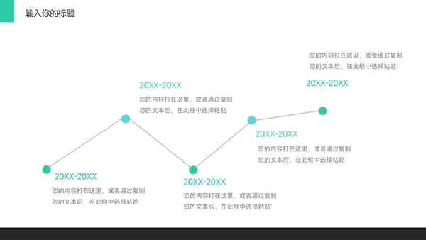 绿色简约图文大气新媒体运营PPT模板