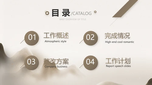 中医文化工作总结汇报计划动态PPT模板