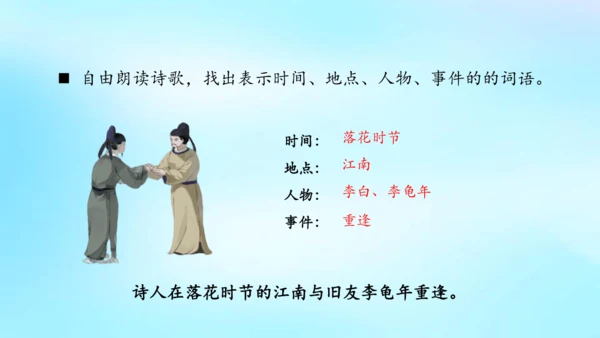 七年级语文上册第三单元课外古诗词诵读《江南逢李龟年》课件