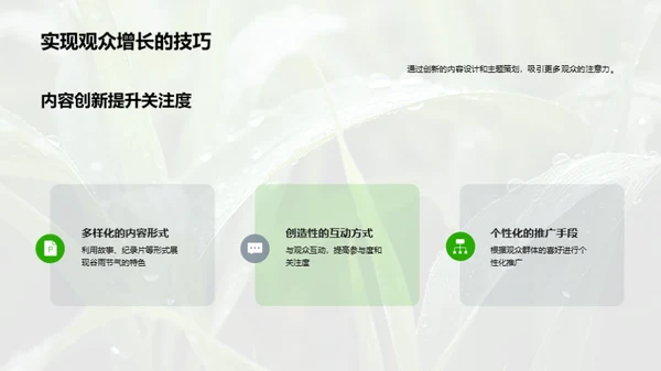 创新策略与谷雨节气