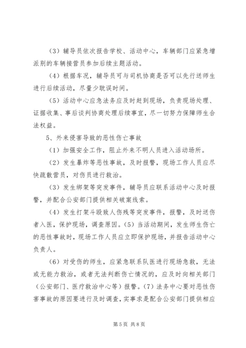 苇子小学研学旅行安全预案 (4).docx