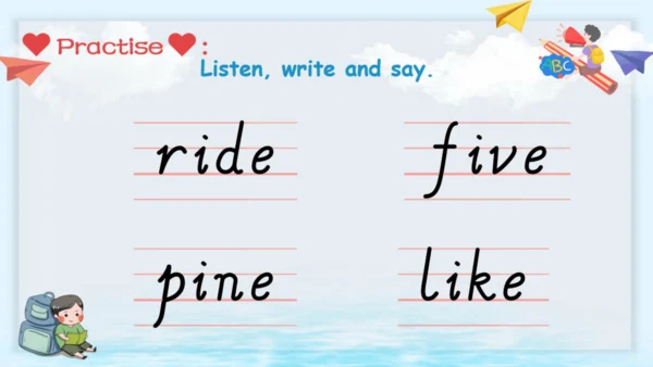 人教新起点小学英语三年级下册Unit2 Let's Spell