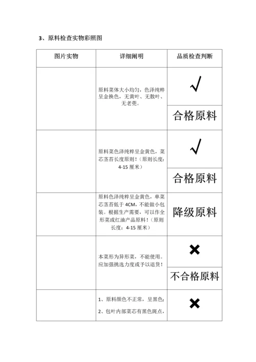 泡菜车间技工工艺流程.docx