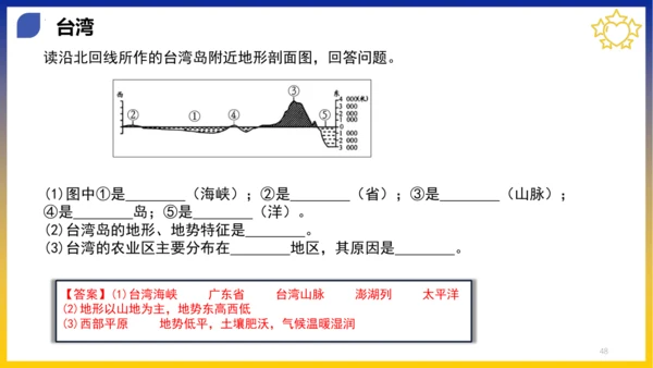 八年级期末复习地图突破【八下全册】（课件53张）-八年级地理下册期中考点大串讲（人教版）