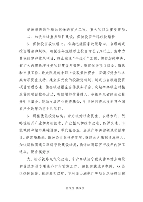 县发展和改革委员会工作要点 (5).docx