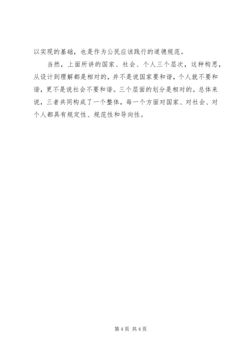 社会主义核心价值观心得体会 (12).docx