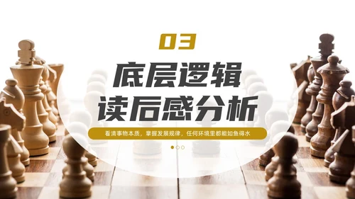 实拍风底层逻辑读书分享PPT