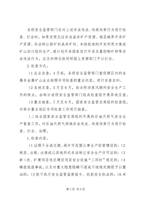 非煤矿山领域打非治违专项行动工作方案讲解_1 (3).docx