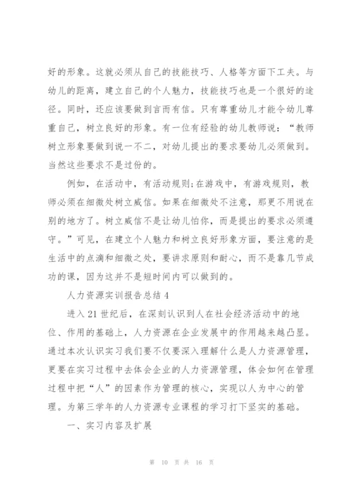 2022年个人实训总结范文.docx