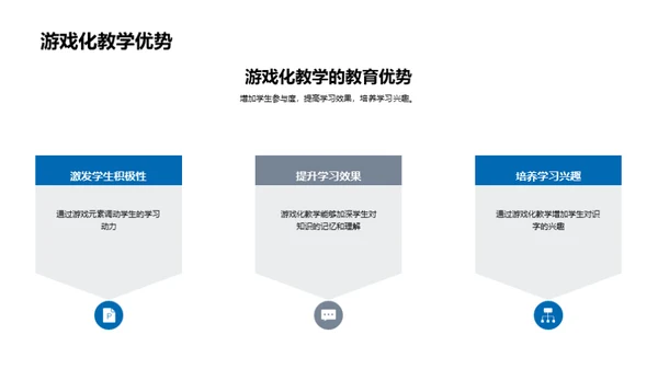 游戏化识字教学