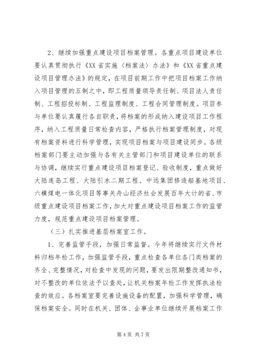 社区档案工作计划优秀范文.docx