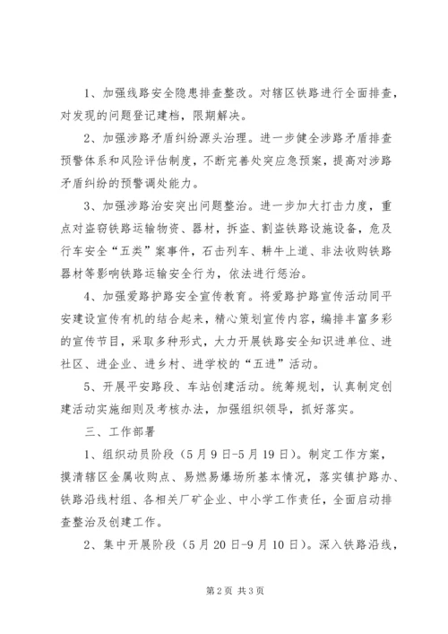 铁路护路联防工作专项行动实施方案.docx