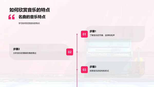 小学音乐欣赏教程PPT模板