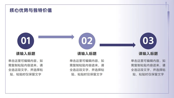 紫色简约渐变我的专业旅程自我介绍PPT模板