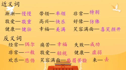 第六单元复习（课件）2024-2025学年统编版语文二年级上册