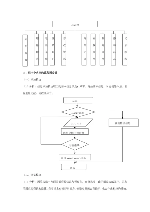 C语言优质课程设计服装销售系统.docx