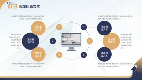 集团公司企业文化宣传手册商务风通用PPT模板