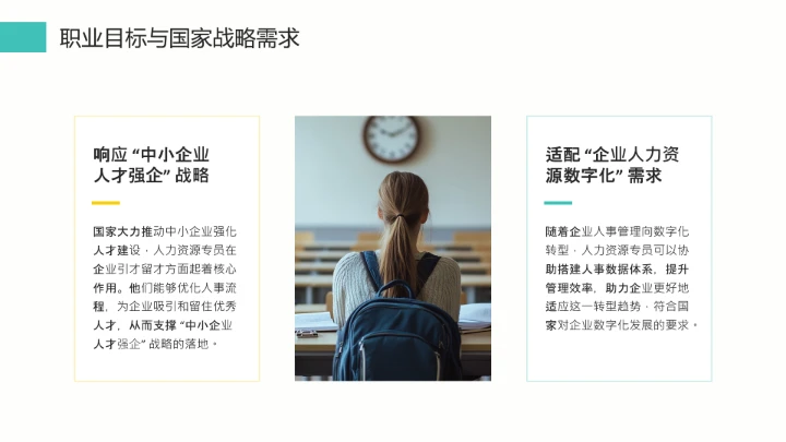 通用版大学生职业生涯发展展示职业生涯规划PPT模版