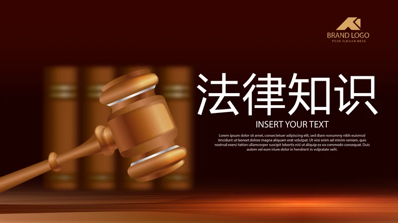 法律知识宣传动态PPT