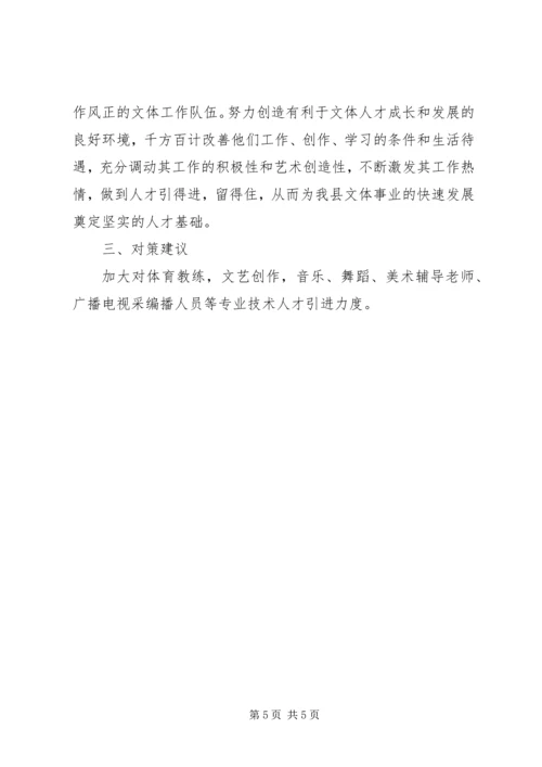 人才工作调研报告体范文.docx