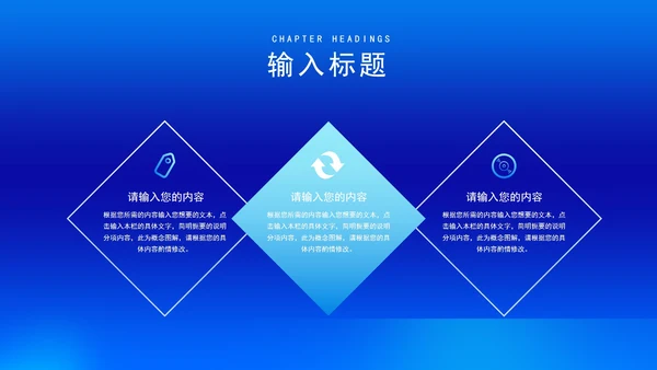 蓝色简约风企业新品项目产品销售发布会PPT模板