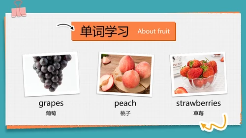 简约绿色中小学英语课教学课件PPT