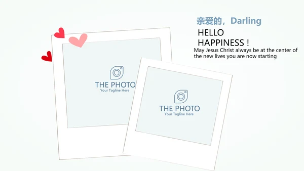 唯美致青春毕业纪念册动态PPT模板