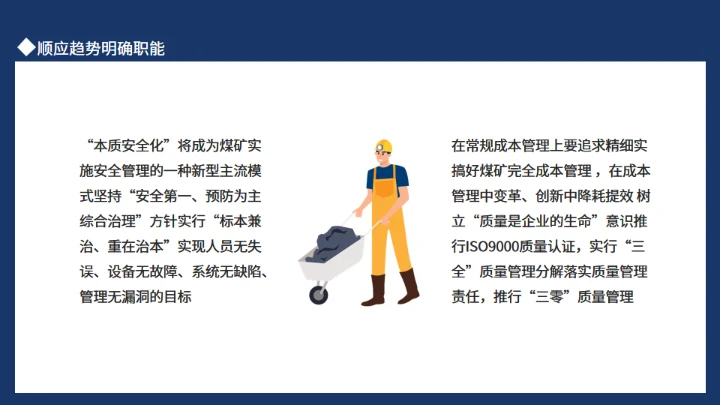 煤矿安全生产管理培训动态通用PPT模板