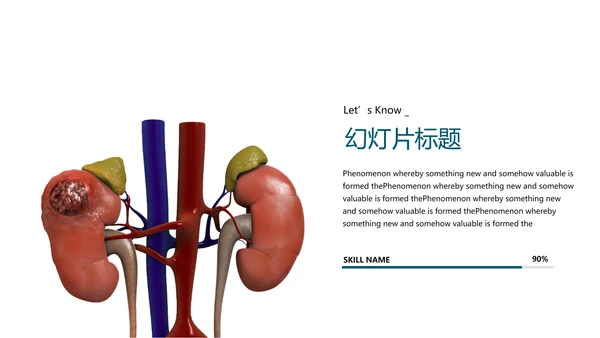 人体器官分布医学医疗ppt动态模板