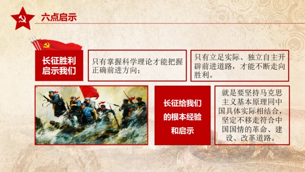 纪念长征胜利80周年大会上的讲话PPT