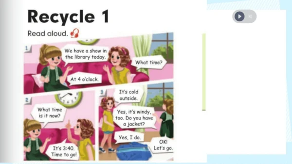 四下Recycle 1 Recycle 1