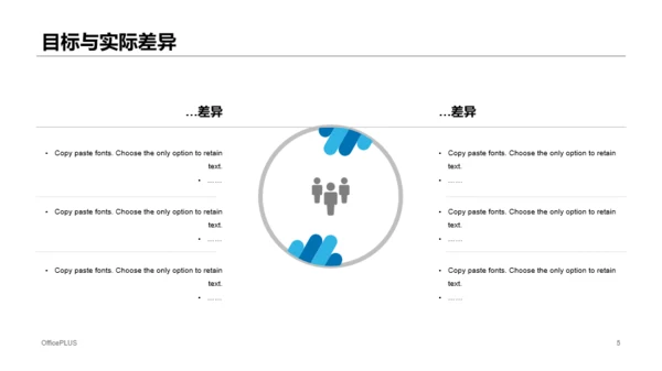 蓝色商务个人工作汇报年中总结报告PPT模板