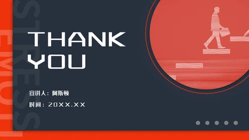 压力情绪管理通用PPT课件模板